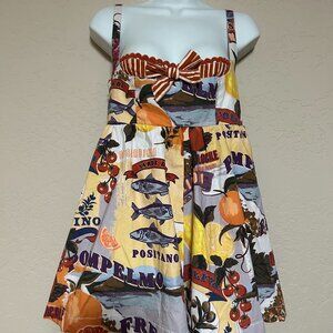 Maeve Layered Bustier Romper XS Anthropologie